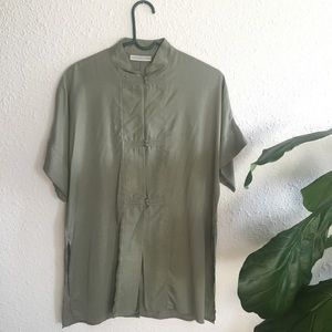 Vintage 100% Silk Top